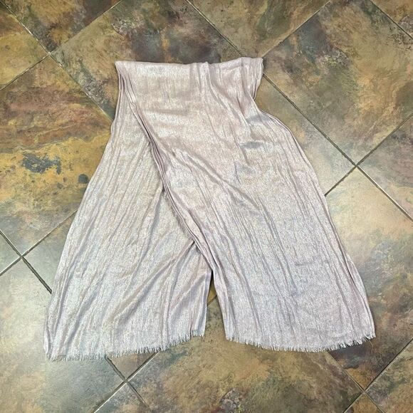 Women’s Violet Sparkle Lightweight Sheer Scarf - Picture 5 of 10